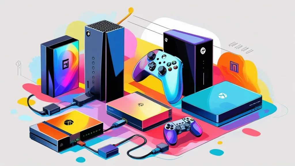 Gameconsole ontvangen van je internet provider